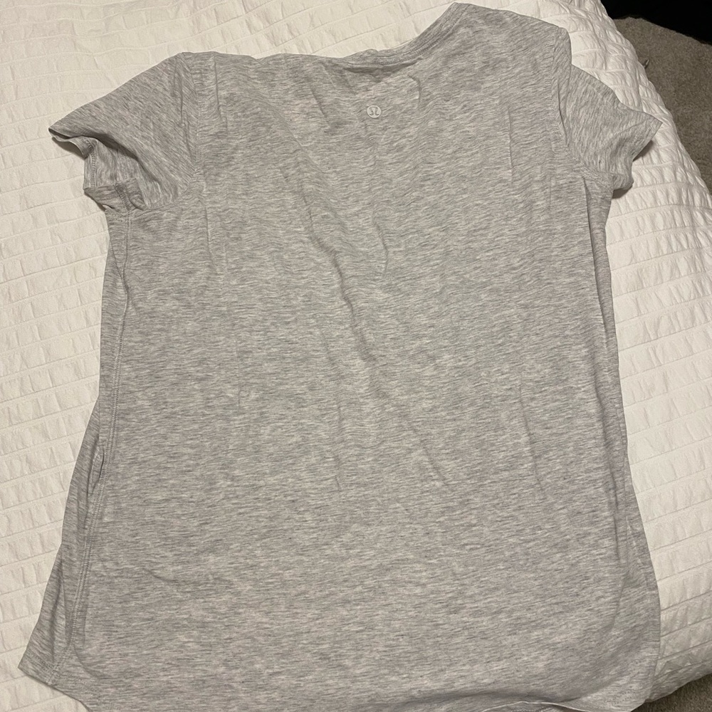 Gray Lululemon Love Crew Tee